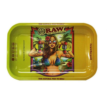 Поднос RAW Metal Rolling Tray Small Brazil - Бренд RAW - Магазин домашних увлечений homehobbyshop.ru